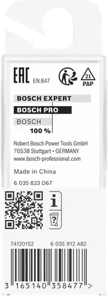 Bosch PRO Fräser gerade 13×19,6 mm 8 mm Schaft.