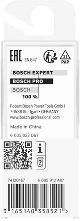 Bosch PRO Fräser gerade 22×24,6 mm 8 mm Schaft.