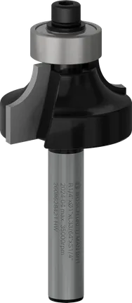 Bosch PRO-Fräser zum Abrunden, 1/4-Zoll-Schaft.