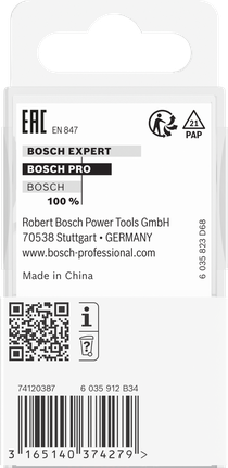 Bosch PRO Fräser Roman Ogee R 4 6 mm Schaft.