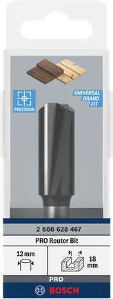 Bosch 18×40mm PRO Fräser gerade.