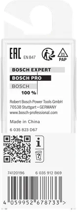 Bosch PRO Fräser 19×25,4 mm 8 mm Schaft.