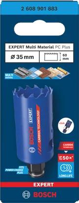Bosch EXPERT Multi Material 35×60 mm Lochsäge.