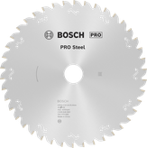 Bosch PRO Steel Kreissägeblatt zum Schneiden von Metall.