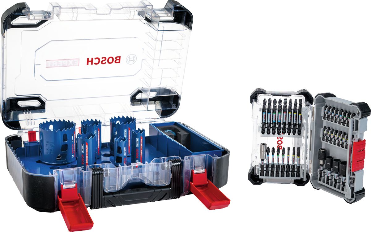 Bosch EXPERT 9-teiliges Lochsägenset mit PRO Impact Bit Set.