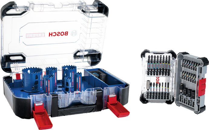 Bosch EXPERT 9-teiliges Lochsägenset mit PRO Impact Bit Set.