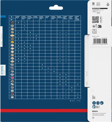 Bosch EXPERT Aluminium Akku-Sägeblatt 210×30 mm.