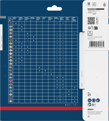 Bosch EXPERT Laminatplatten-Kreissägeblatt 190 x 2,6/1,6 x 30 mm T60-Verpackung.