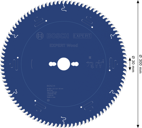 Bosch EXPERT Wood Kreissägeblatt 300mm 96 Zähne.