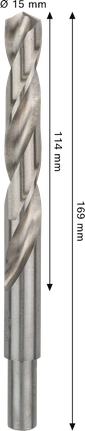 Bosch PRO Metal HSS-G Spiralbohrer 15 mm Durchmesser.