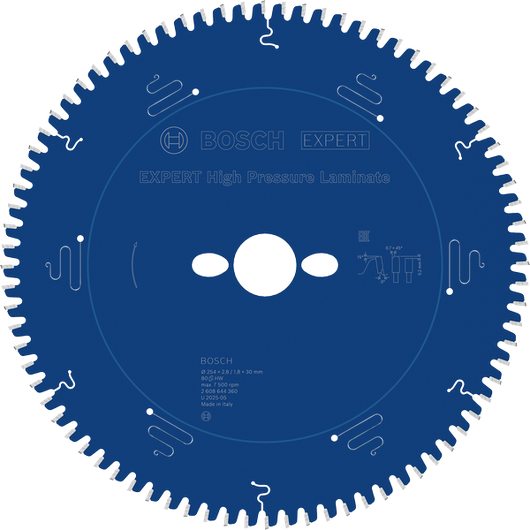 Bosch EXPERT Hochdruck-Laminat-Kreissägeblatt, 254 mm.