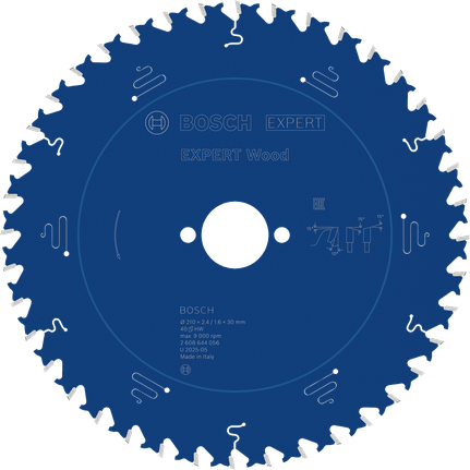 Bosch EXPERT Wood Kreissägeblatt 210mm T40.