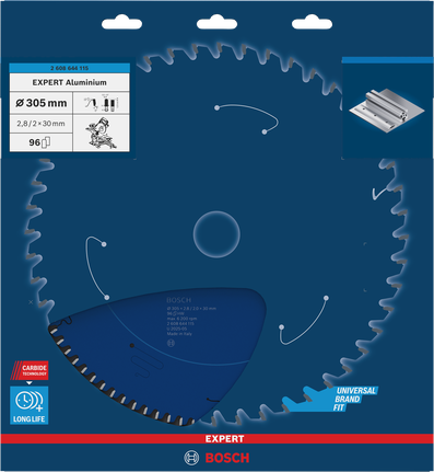 Bosch EXPERT Aluminium 305 mm Kreissägeblatt.