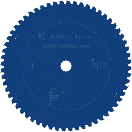 Bosch EXPERT Edelstahl-Kreissägeblatt, 305 mm.