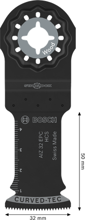 Bosch Holzschneideblatt AIZ 32 EPC Starlock 32x50 mm.