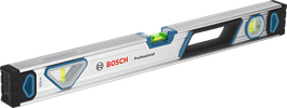 Bosch 60 cm Aluminium-Kastenwasserwaage mit hoher Genauigkeit.
