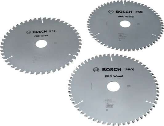 Bosch PRO Holz-Kreissägeblatt 216 mm 3er-Pack.