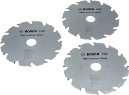 Bosch PRO Construct Holz-Kreissägeblatt 190 mm 3er-Pack.