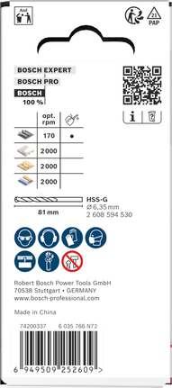 Bosch Multimaterial-Lochsäge mit Dorn, 51 x 40 mm.