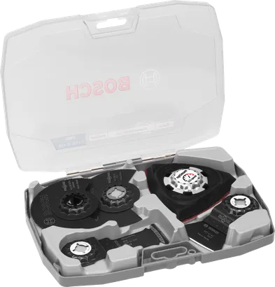 Bosch Renovierungsklingen-Set 8-tlg. im Aufbewahrungskoffer.