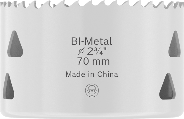 Bosch Multimaterial-Gewindelochsäge 70 x 40 mm.
