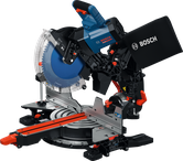 Bosch EXCM341-305GD Gehrungssäge mit Staubbeutel.