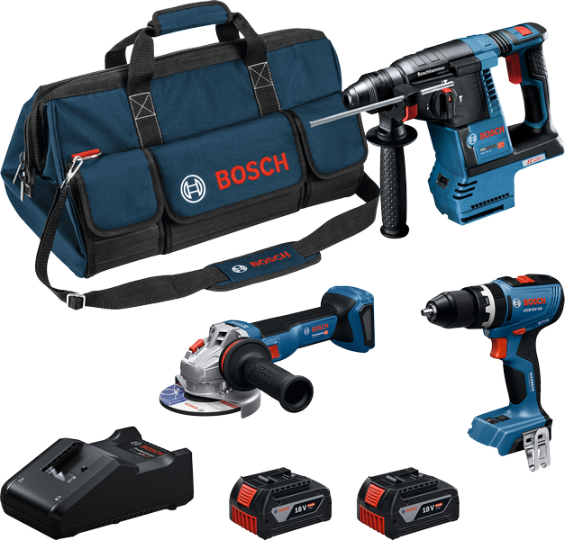 Bosch Akku-Werkzeugset.