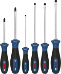 Bosch PRO Schraubendreher-Set PH/SL 6-teilig mit S2-Schäften.