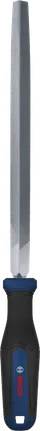 Bosch Dreieckfeile 200 mm mit ergonomischem Griff.