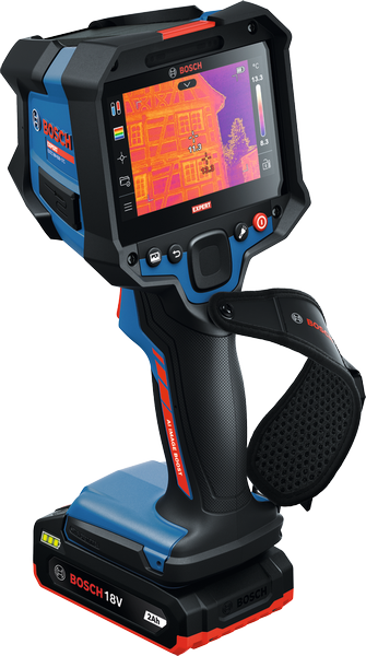 Bosch EXTC18V-650-17C Wärmebildkamera zur Wärmeerkennung.