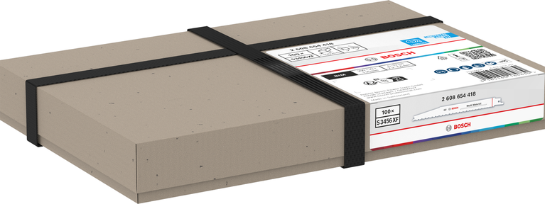 Bosch S 3456 XF Multi Material Säbelsägeblätter-Packung.