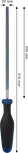 Bosch Vierkantfeile 200 mm mit ergonomischem Griff.