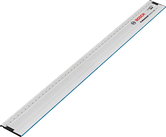 Accessoire de rail de guidage en métal avec repères de mesure, conçu pour un alignement précis des outils.