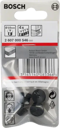 Ensemble de 4 positionneurs de chevilles Bosch de 10 mm.