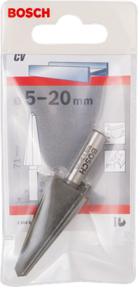 Fraise conique pour tôle Bosch 5–20 mm.