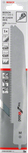 Lame de scie alternative Bosch PFZ 500 E pour une coupe rapide du bois.