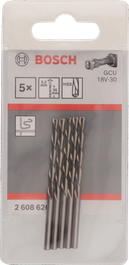 Lot de 5 forets multi-usages Bosch de 3,2 mm.