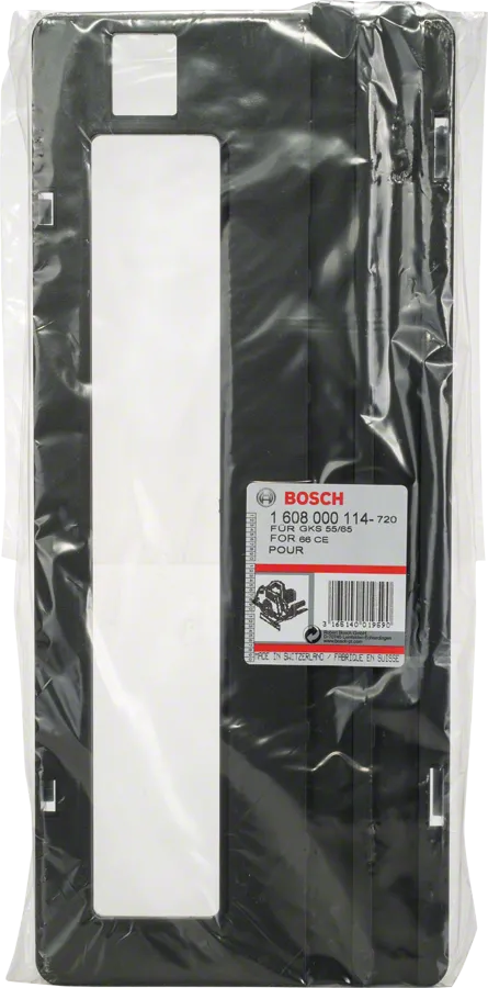Emballage d'accessoires pour patins Bosch.