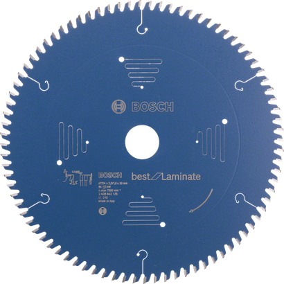 Lame de scie circulaire Bosch Best for Laminate, 84 dents.