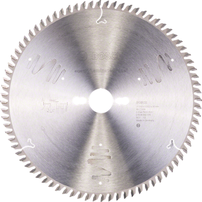 Lame de scie circulaire Bosch Expert pour panneaux stratifiés 80 dents.