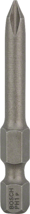 Embout de tournevis Bosch Extra Dur PH1 49mm.