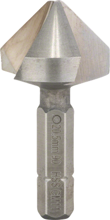 Fraise à chanfreiner Bosch 20,5 mm pour un perçage précis.