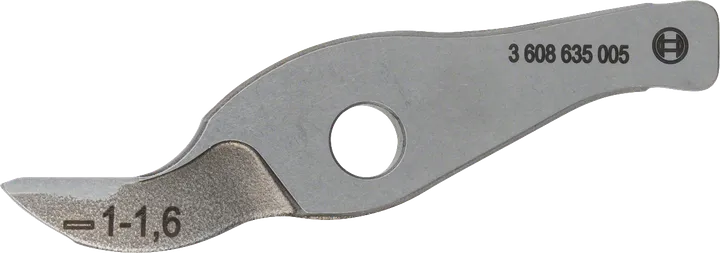 Accessoire lame droite Bosch pour une coupe précise.