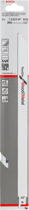 Lame de scie alternative Bosch S 1222 VF 12″.