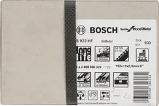 Lames de scie bimétalliques Bosch S 922 HF pour bois et métal.