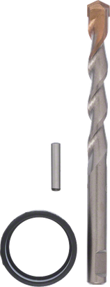 Jeu de forets Bosch avec butée de profondeur et goupille de guidage.