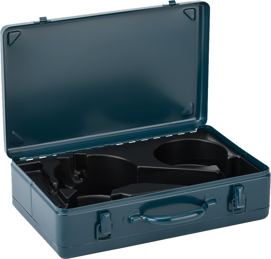 Coffret métallique Bosch M pour le rangement et la protection des outils.