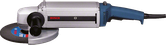 Meuleuse d'angle Bosch avec poignée latérale.