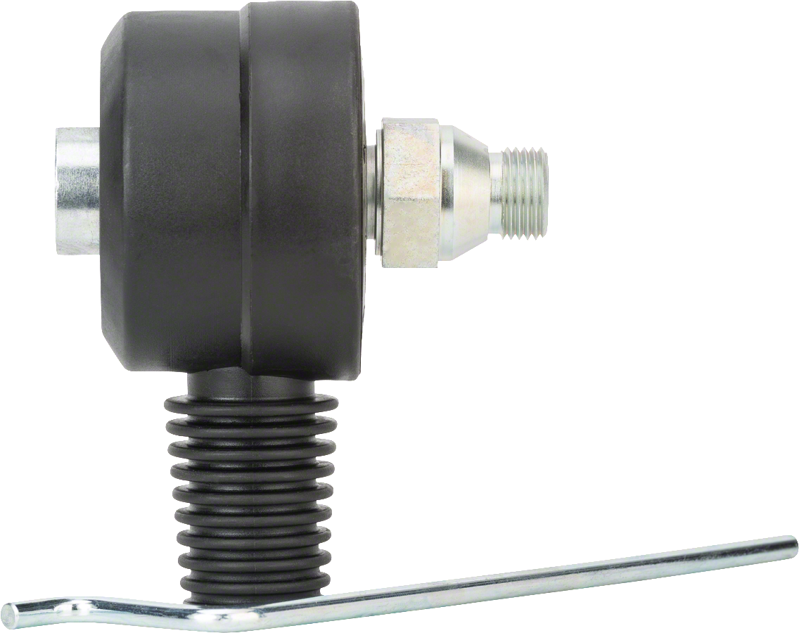 Butée de profondeur de perçage Bosch avec vis et tige réglables.