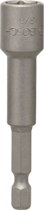 Tourne-écrou Bosch 3/8 pouce avec tige hexagonale 1/4 pouce.